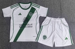 25-26 Al-Ahli Saudi Away White Soccer Uniform-2483