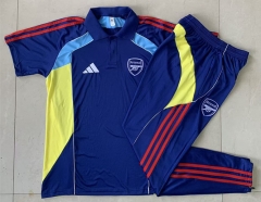 2025-2026 Arsenal Colorful Blue Thailand Polo Uniform-815
