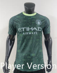 Player Version 26-27 Manchester City 3rd Away Dark Green Thailand Soccer Jersey AAA-0871