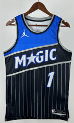 2026 Jordan Limited Version Orlando Magic Black #1 NBA Jersey-311