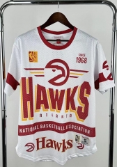 2026 MN Retro Version Atlanta Hawks White NBA Shirt-311