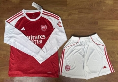 2025-2026 Arsenal Home Red LS Soccer Uniform-709