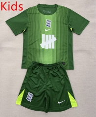 25-26 Birmingham City Goalkeeper Green Kid/Youth Soccer Uniform-AY