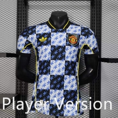 Player Version 25-26 Special Version Manchester United Blue&White Thailand Soccer Jersey-888