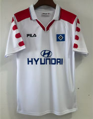 Retro Version 1998 Hamburger SV Home White Thailand Soccer Jersey AAA-2282