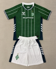 25-26 SV Werder Bremen Home Green Soccer Uniform-AY