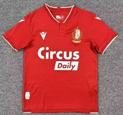 (S-4XL) 25-26 Standard Liège Home Red Thailand Soccer Jersey AAA-512