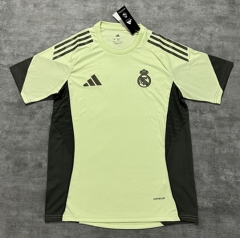 (S-4XL) 2025-2026 Real Madrid Light Green Soccer Training Jersey-4506
