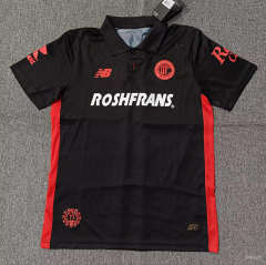 (S-4XL) 25-26 Deportivo Toluca FC 2nd Away Black Thailand Soccer Jersey AAA-512