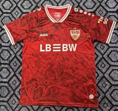25-26 Correct Version VfB Stuttgart Home Red Thailand Soccer Jersey AAA-2483
