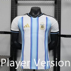 Player Version 26-27 Argentina Home Blue&White Thailand Soccer Jersey AAA-888