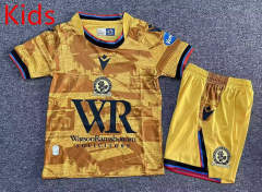 25-26 Blackburn Rovers 2nd Away Yellow Kids/Youth Soccer Uniform-7809