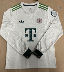 (S-4XL) 25-26 Beer Version Bayern München Beige LS Thailand Soccer Jersey AAA-422