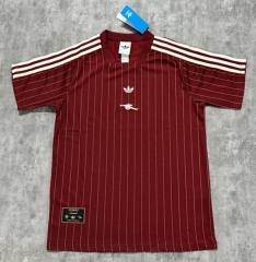 (S-4XL) 2025-2026 Casual Version Arsenal Red Thailand Soccer Jersey AAA-4506