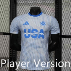 Player Version 25-26 World Cup Commemorative Edition USA Blue Thailand Soccer Jersey AAA-888