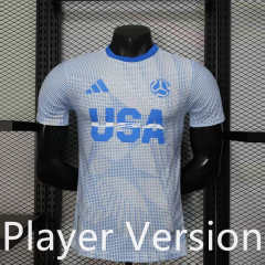Player Version 25-26 World Cup Commemorative Edition USA Blue Thailand Soccer Jersey AAA-888