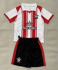 2025-2026 Southampton Home White&Red Soccer Uniform-AY