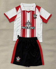 2025-2026 Southampton Home White&Red Soccer Uniform-AY
