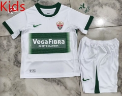 25-26 Elche CF Home White Kids/Youth Soccer Uniform-4193