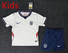 26-27 World Cup England Home White Kids/Youth Soccer Uniform-GB