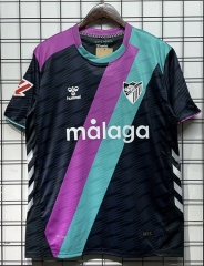 (S-4XL) 25-26 Málaga CF 2nd Away Black Thailand Soccer-GB