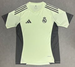 (S-4XL) 2025-2026 Real Madrid Light Yellow Soccer Training Jersey-4728