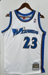 Retro Edition Washington Wizards White #23 NBA Jersey-311