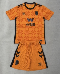 2025-2026 Sunderland AFC Goalkeeper Orange Soccer Uniform-AY