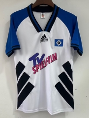 Retro Version 1994 Hamburger SV Home White Thailand Soccer Jersey AAA-2282