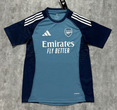(S-4XL) 2025-2026 Arsenal Blue Thailand Training Soccer Jersey AAA-4506