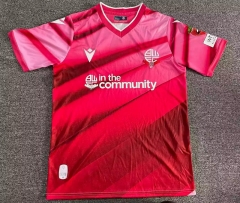 (S-4XL) 2025-2026 Bolton Wanderers Football Club 2nd Away Red Thailand Soccer Jersey AAA-512