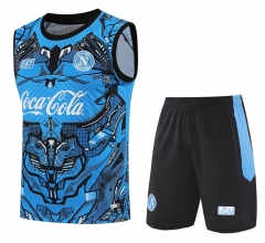 2025-2026 Napoli Blue Thailand Training Soccer Vest Uniform-418