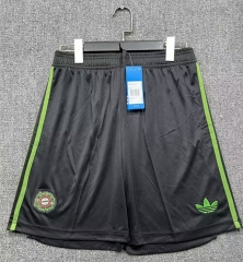 25-26 Beer Version Bayern München Black Thailand Soccer Shorts-2886
