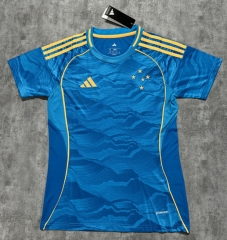 2025-26 Cruzeiro EC 2nd Away Blue Women Thailand Soccer Jersey AAA-4506