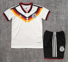 25-26 Germany Home White Soccer Uniform-0299