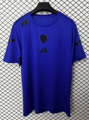 25-26 Leeds United Blue Thailand Training Soccer Jersey-2044