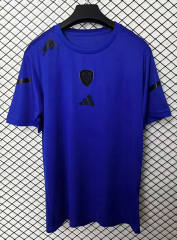 25-26 Leeds United Blue Thailand Training Soccer Jersey-2044
