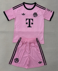 25-26 Bayern München Goalkeeper Pink Soccer Uniform-AY