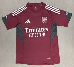 （S-4XL）2025-2026 Arsenal Red Thailand Training Soccer Jersey AAA-4728