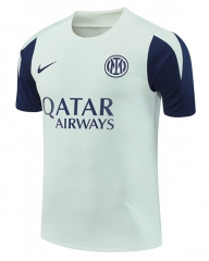 2025-2026 Inter Milan Gray&Green Thailand Training Soccer Jersey AAA-418