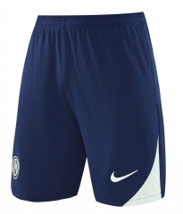 25-26 Inter Milan Royal Blue Thailand Training Soccer Shorts-418