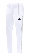 25-26 Real Madrid White Thailand Trench Coats Pants-LH