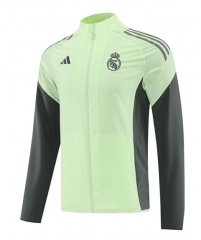 25-26 Real Madrid Light Green Thailand Soccer Coat-LH