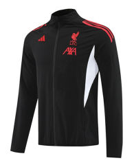 25-26 Liverpool Black Thailand Soccer Coat-LH
