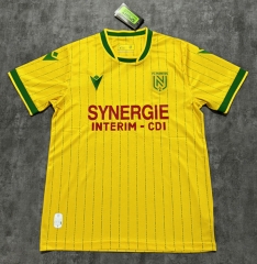 (S-4XL)25-26 FC Nantes Home Yellow Thailand Soccer Jersey AAA-4506