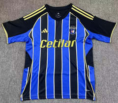 25-26 Pisa SC Home Blue&Black Thailand Soccer Jersey AAA-417