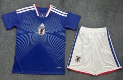 26-27 Japan Home Blue Soccer Uniform-AY