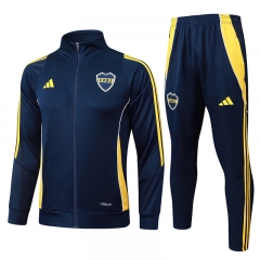 25-26 Boca Juniors Royal Blue Thailand Soccer Jacket Uniform-815