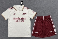 2025-2026 Arsenal 2nd Away White Soccer Uniform-6748
