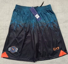25-26 Halloween Version Napoli Black Thailand Soccer Shorts
